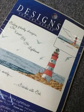 Vtg Sealed Cross Stitch Janlynn Designs for the needle Keeper of the Lighthouse 