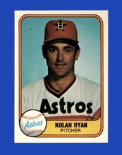 1981 Fleer Set-Break # 57 Nolan Ryan NM-MT OR BETTER *GMCARDS*