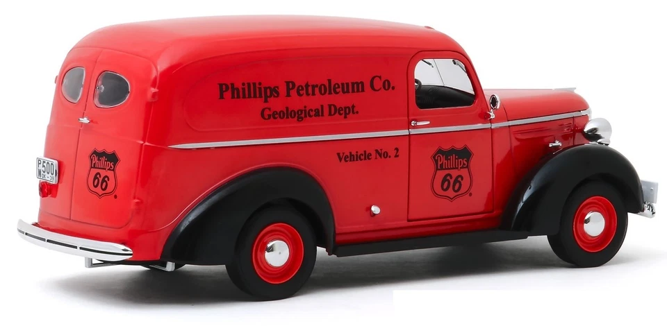 ,GREENLIGHT, Camión con panel CHEVROLET 1939 Philips Petrolum Co., 1/24, GREE... - Imagen 2 de 4