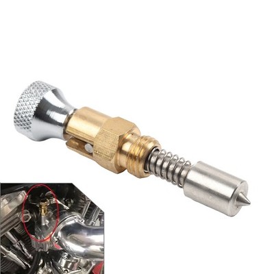 Enricher Choke Einstellknopf Set Für Harley Für S&S Super EBG Vergaser