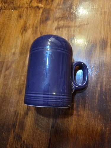 Fiestaware Discontiued Large Salt Shaker Plum Crazy Purple Eggplant Collector