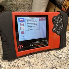 Snap On Vantage Pro Lot Extra Battery Original Software Power Cable Not Included