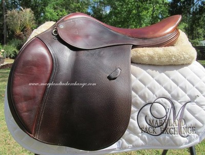 17'' TAD COFFIN A5G SMART RIDE TECH close contact jumping saddle(2016 UPGRADES)