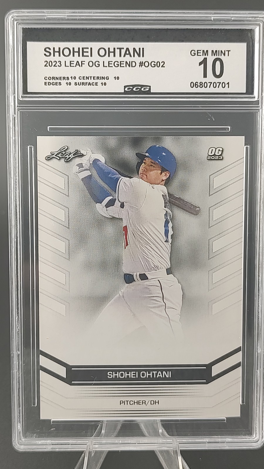 2023 Leaf Shohei Ohtani OG2023 #OG-02 CCG 10 Gem Mint