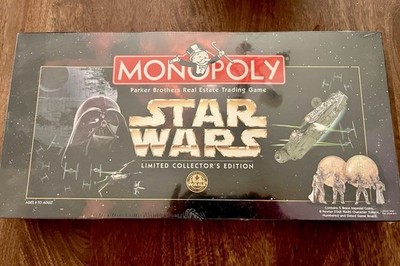 Star Wars Monopoly Limited Collector s Edition 1997 - Factory Sealed Parker Bros