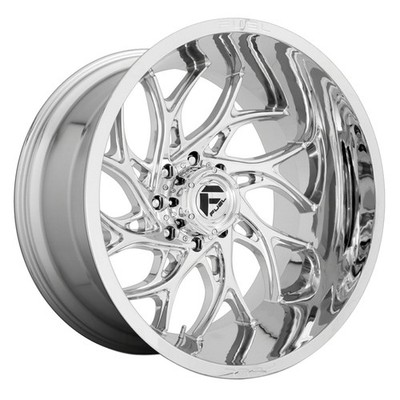 FUEL D740 Runner Rim 20X10 6X139.7 Offset -18 Chrome (Quantity of 4)
