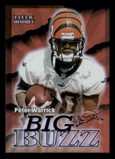 2000 Fleer Mystique #1 BB Peter Warrick Big Buzz Cincinnati Bengals
