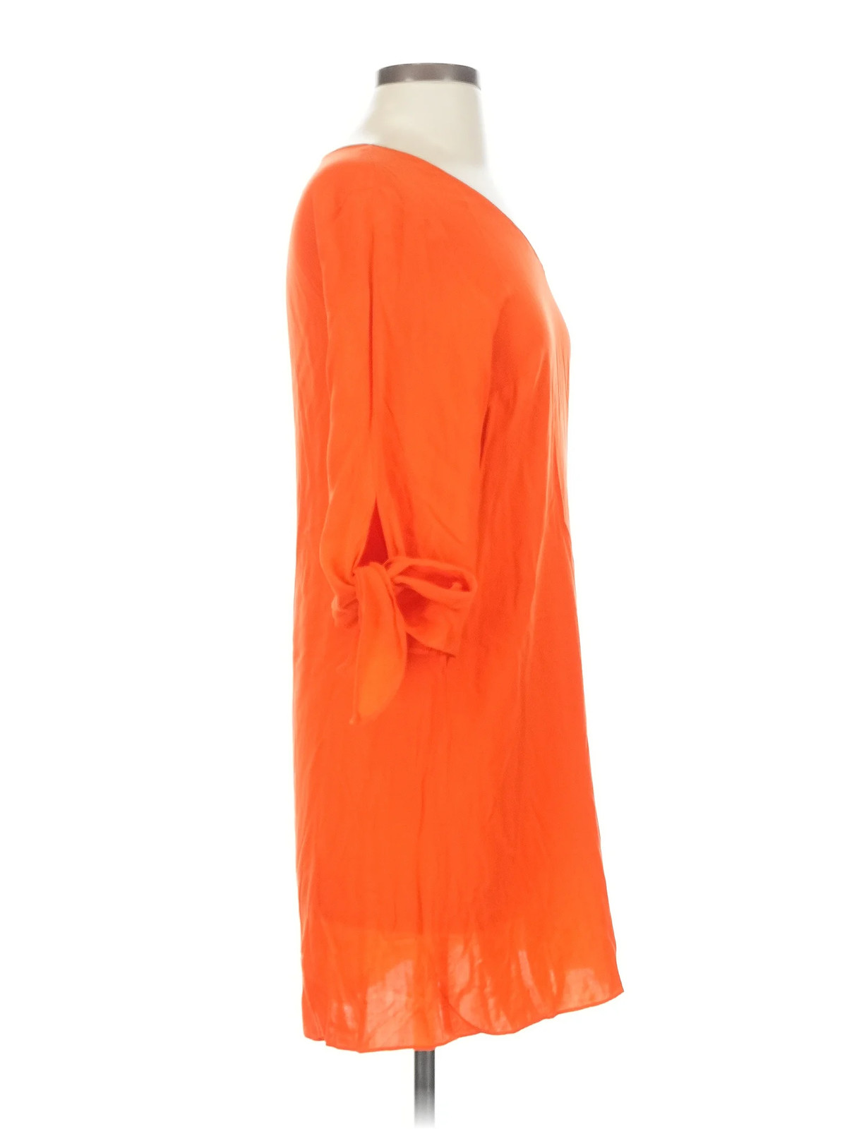 H&M Women Orange Casual Dress S thumbnail 3