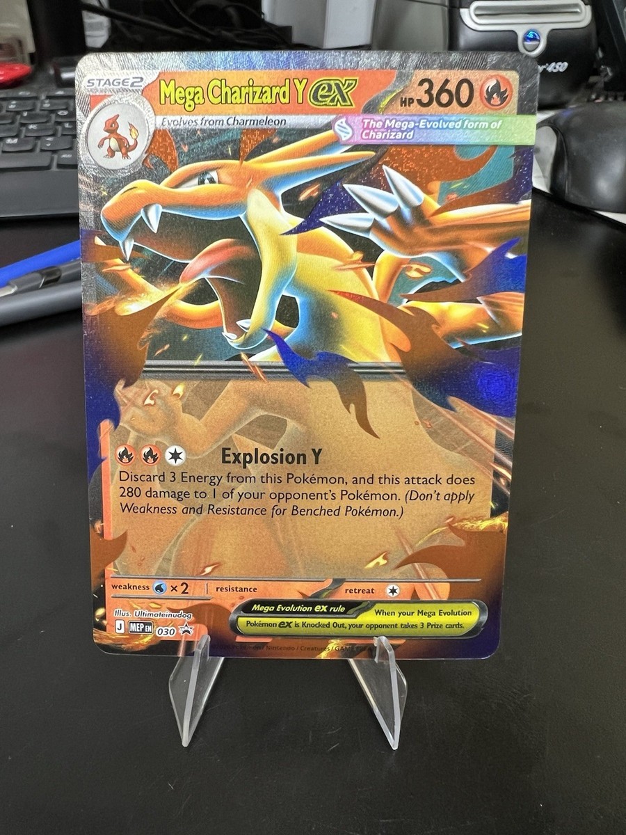 Mega Charizard Y Ex 30 Promo - Tin Promo - Pokemon TCG NM PROMO | eBay
