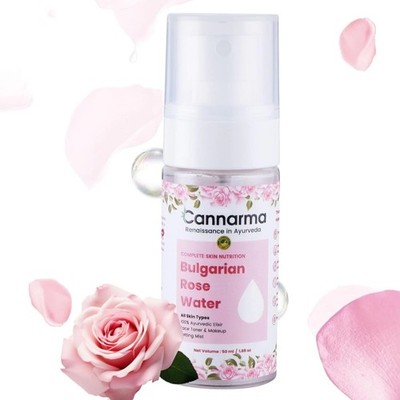 Cannarma Bulgarian Rose Water Face Toner For All Skin Types 50ml