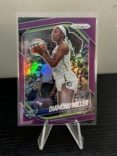 2025 Panini Prizm WNBA #27 Diamond Miller Purple Prizms #/149