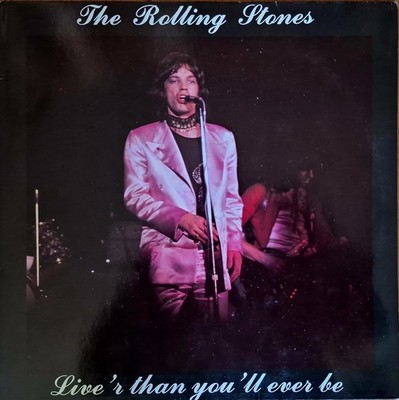 Rolling Stones Live ´r than you ´ll ever be LP2 Rec Near Mint Cov Very Good Plus
