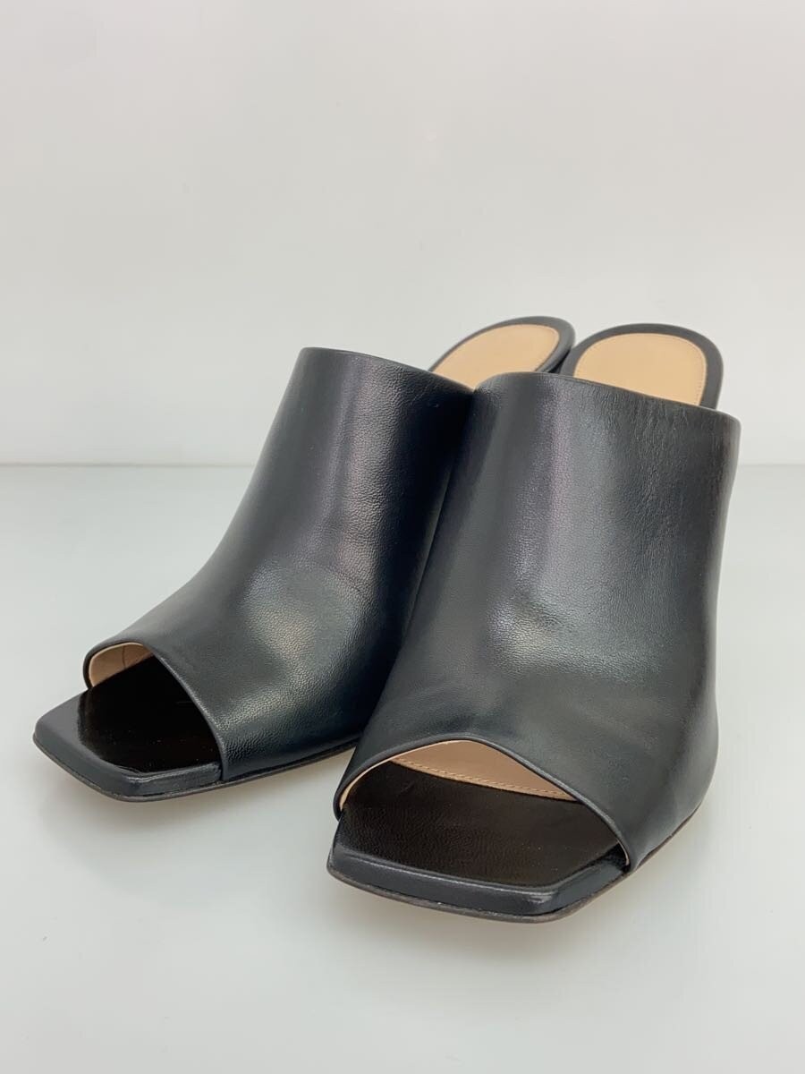 Bottega Veneta Knot Mule High Heels Pumps 37.5 Blk Jnm58 thumbnail 2