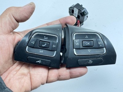 2017-2018 VOLKSWAGEN TIGUAN AUDIO CONTROL SWITCHES OEM 5K0959542C  5C0959537A