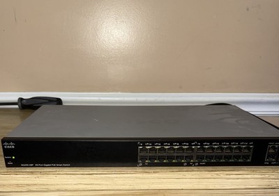 Cisco SG200-26P Smart Switch 26-Port Gigabite Poe Free Shipping