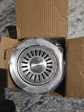 Kraus ST2HD Stainless Steel Kitchen Sink Strainer For 3.5 or 4 Opening