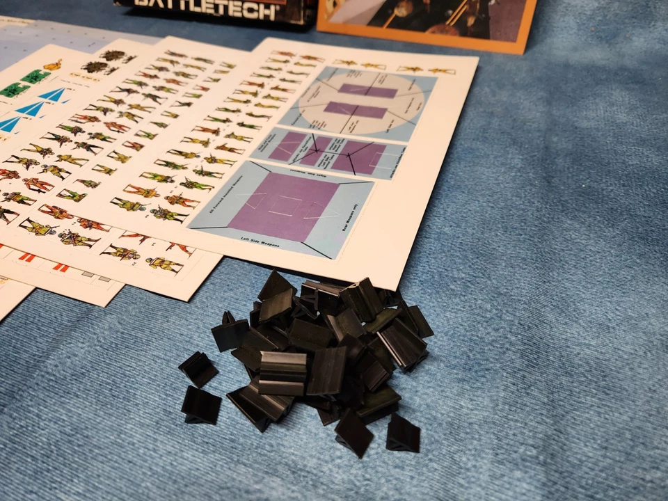 Battletech: Battletroops, Urban Man-to-Man Combat, 1637, FASA 1989 UNPUNCHED - Image 4 of 4