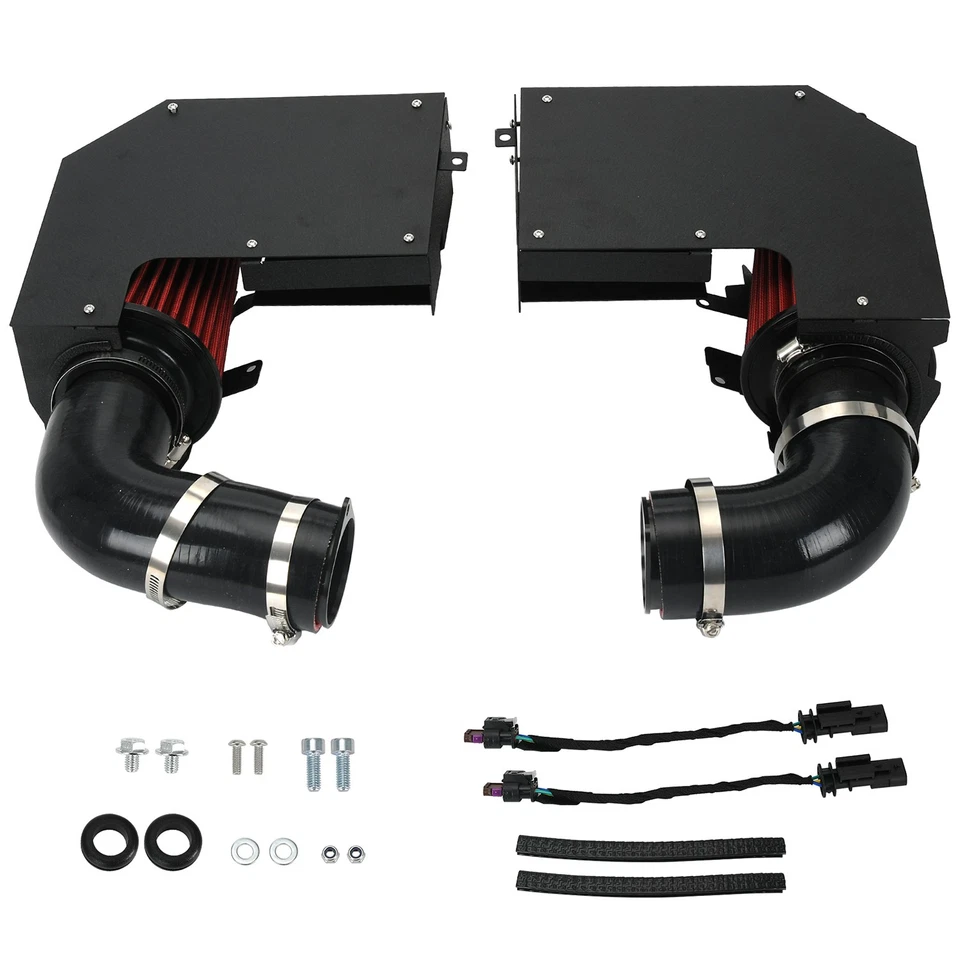 Sistema de admisión de aire para Mercedes-Benz C43AMG GLC43 E43 AMG tubo de aluminio 2015+ Foto 3 de 4