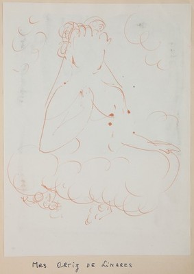 SALVADOR DALÍ (Spanisch, 1904-1989). Arbeitsmaquette für Dalí, 14. April bis 5. Mai