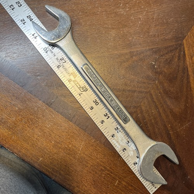 #ad #ad Craftsman vv 44586 Double Open USA 1 1 16 amp; 1 1 8 Inch Very Little Sign Of Use $19.98