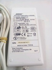 OEM White Genuine Bose SoundDock 4-Prong Switching Power Supply PSM36W-201