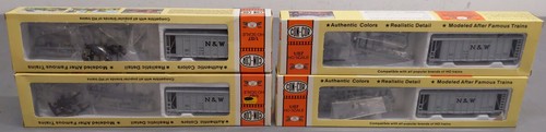 Con-Cor HO Scale Assorted Airslide Hopper Kits; 71690, 71691, 71692, 71693 [4] | Condition: Used
