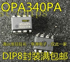 2 PCS OPA340PA DIP-8 OPA340 OPERATIONAL AMPLIFIERS *vy