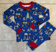 Boy 8 / 130 hanna andersson star wars christmas pajamas - at-at storm troopers
