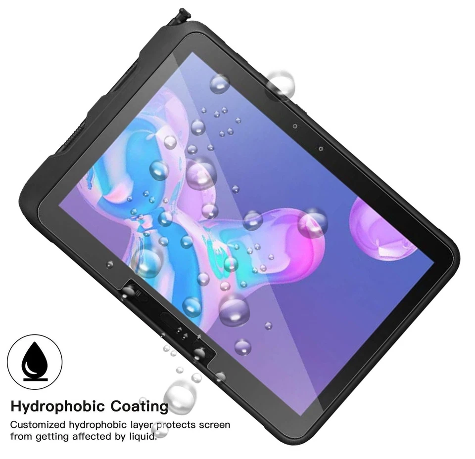 2 Pack Tempered Glass Screen Protector For Samsung Galaxy Tab Active4 Pro 10.1" - Image 3 of 4