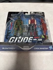 G.I. Joe 50th Anniversary Blowtorch and Croc Master Commander Action Figure New