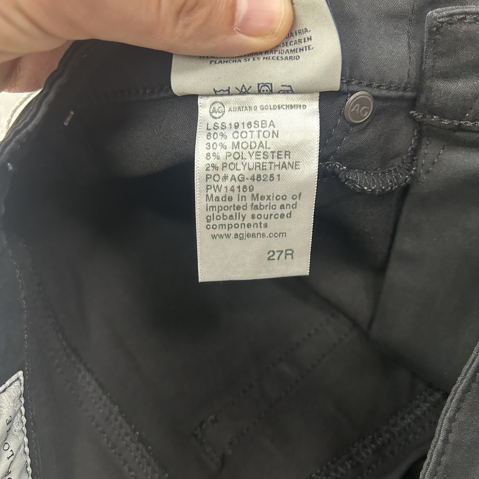 Adriano Goldschmeid Jeans Womens 27 High Rise Abbey Ankle Anthropologie AG