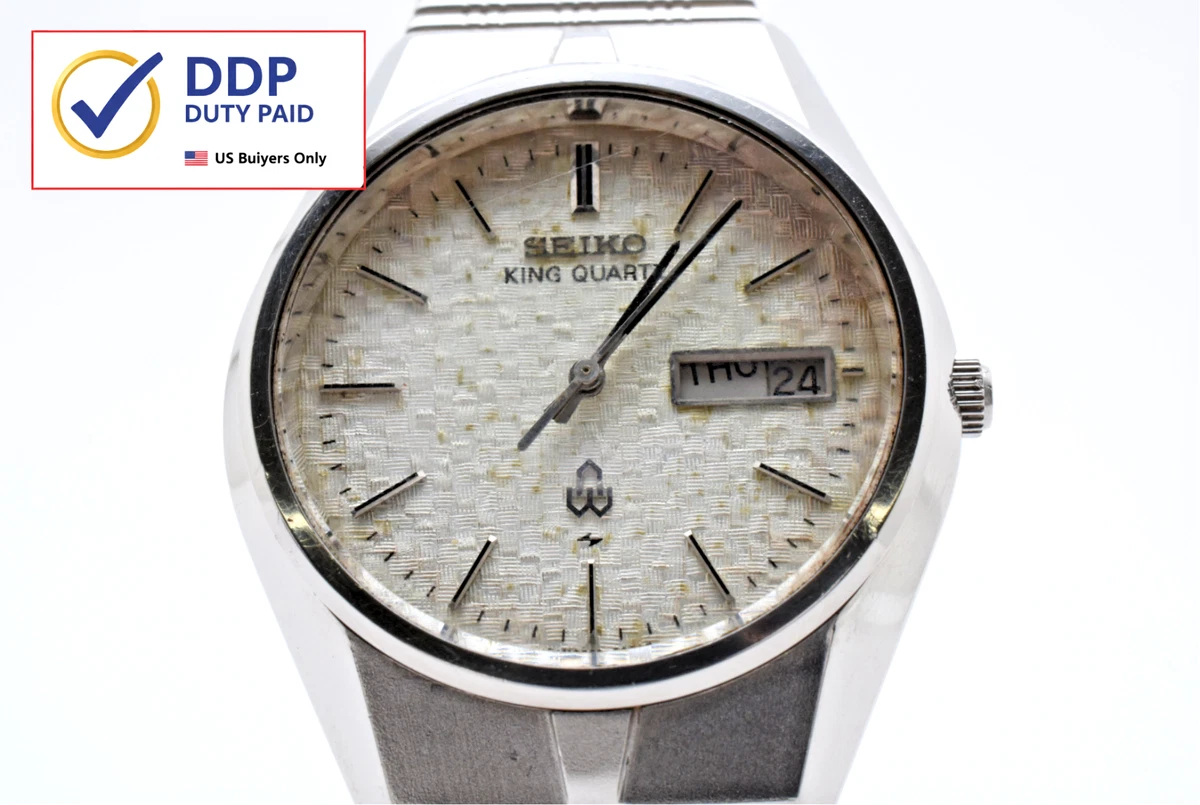 Quartz Men Seiko King Seiko Wristwatches for sale - eBay