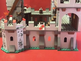 Lego kingdoms Castle 7946 Retired, No Minifigures, Castle Missing A Few Pieces.