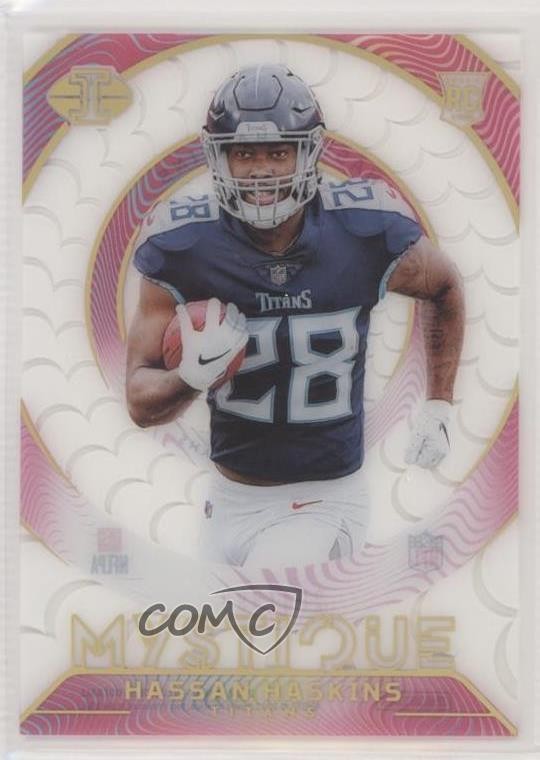 2022 Panini Illusions Mystique Pink 284/399 Hassan Haskins #M-26 Rookie RC