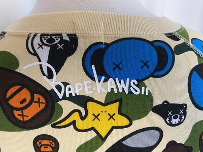 A BATHING APEランチセット(黄色) A BATHING APE(アベイシングエイプ) / パーカー/XL/コットン/YLW