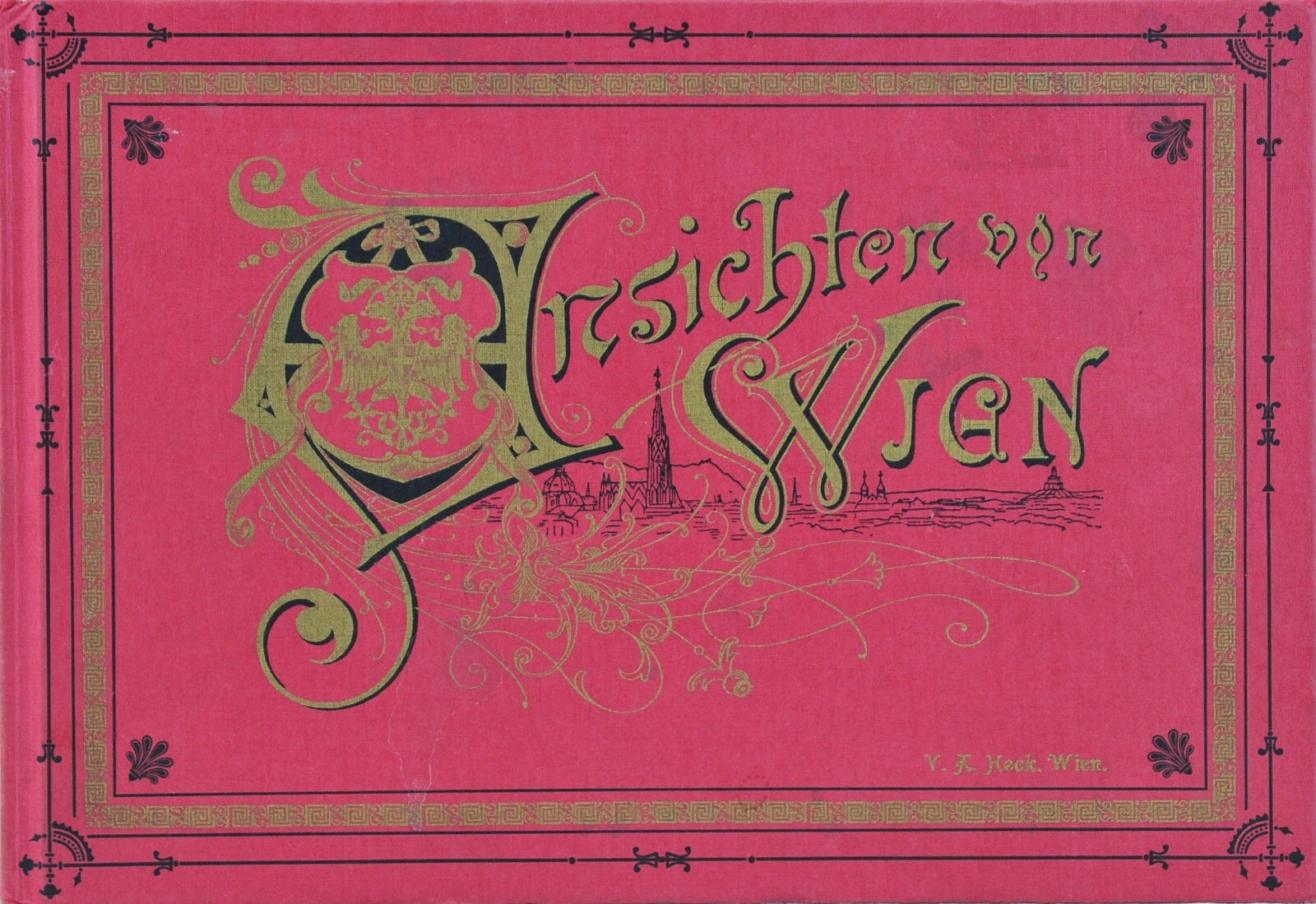 Ansichten von Wien (Photographic Facisimile, Illustrated Hardcover, 1979)