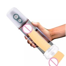 MALE PENIS ENLARGER CYLINDER ELECTRIC VACUUM PUMP BIGGER ENLARGEMENT ENHANCER WT