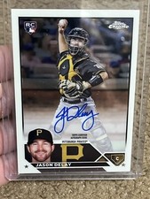2023 Topps Chrome Update Jason Delay RC AUTO Autograph Pittsburgh Pirates RA-JD