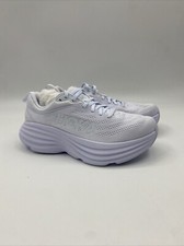 Hoke One One Bondi 8 White Running Shoes 1127952-WWH Women  s Sizes 7.5B-9.5B