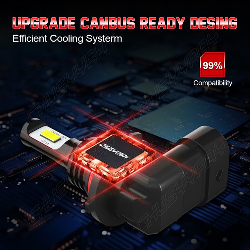 H13 LED Headlight Bulbs Hi Low+9145 H10 Fog Lights for 2005-2016 Ford F250 F350 - Bild 18 von 24