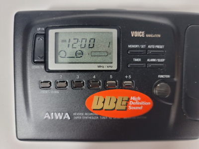 Aiwa HS-JX 707 Stereo Cassette Walkman Recorder - Mint