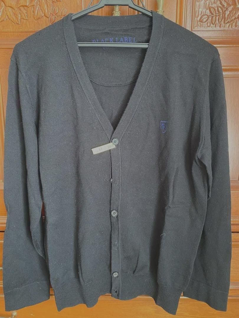 Burberry Black Label /Cardigan/V-Neck Size 3