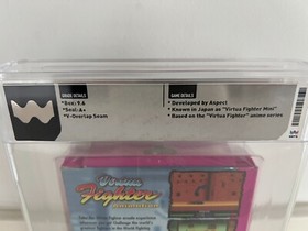 Virtua Fighter Animation (Sega Game Gear) WATA 9.6 A+ New Sealed Graded CGC VGA
