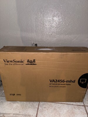 ViewSonic VA2456-MHD 24'' Frameless IPS 1080p Monitor