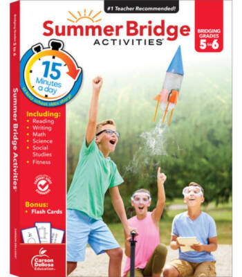 Summer Bridge Activities-«, Grades 5 - 6 - Paperback - ACCEPTABLE