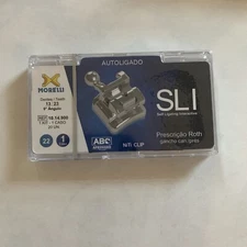 Self Ligating Orthodontic Bracket Kit -Morelli- SLI Roth 0.22 20pcs Case