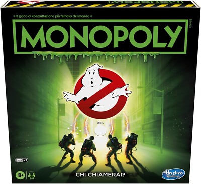 Hasbro, Monopoly Ghostbusters Edition ITALIENISCH (NEU und VERSIEGELT)