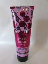 Bath  Body Works Body Cream Ultimate Hydration 8oz Scented Sweet Heart Cherry