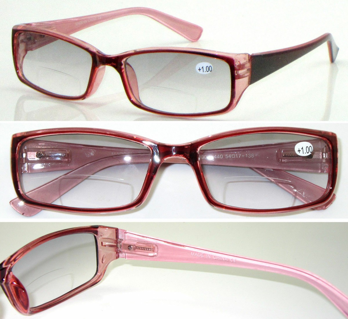 Mini Brille - Occhiali Da Lettura Oversize Vintage, Montatura - Foto 10