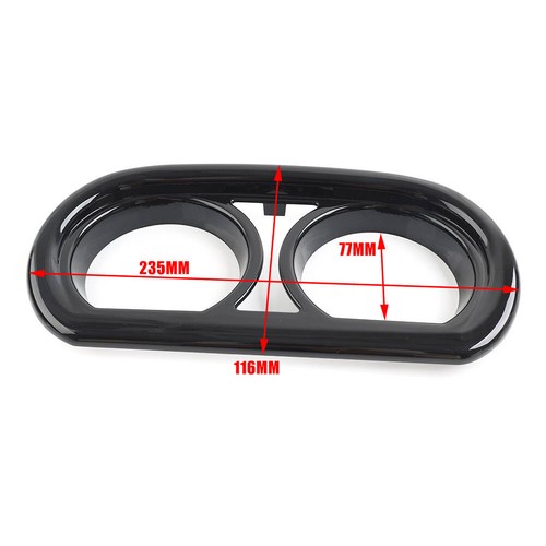 Glänzend schwarze Instrumentenblende für Harley Road Glide FLTRU FLTRX 2015–2023 - Bild 11 von 11
